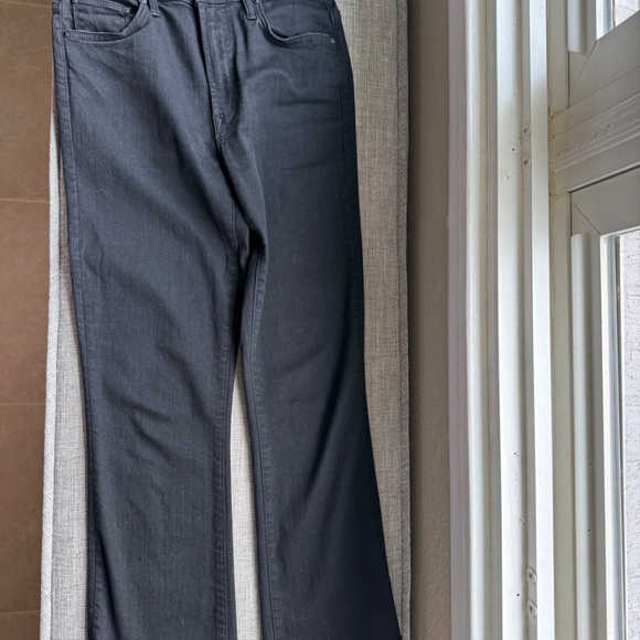 Mother The Insider Crop Step Fray Black Size 27 - Picture 9 of 9